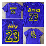 Camiseta Nba Los Angeles Lakers lebron James Usada