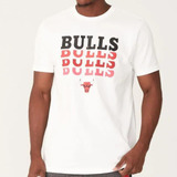 Camiseta Nba Masculina Chicago Bulls Estampada