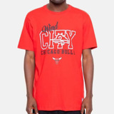 Camiseta Nba Masculina Chicago Bulls Postcard
