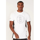 Camiseta Nets Especial Brooklyn Casual Off White