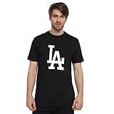 Camiseta New Era Los Angeles Dodgers MLB Big Logo Preto