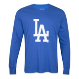 Camiseta New Era Manga Longa Mlb