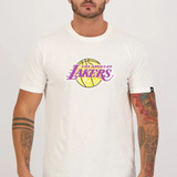 Camiseta New Era Nba Los Angeles Lakers Paisley Original