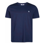 Camiseta New Era New York Yankees Azul Marinho Mini Logo