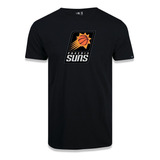 Camiseta New Era Phoenix Suns Basic Logo Nba Preto
