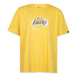 Camiseta New Era Plus Size Los Angeles Lakers I24057