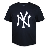 Camiseta New Era Plus Size Mlb New York Yankees Big Logo