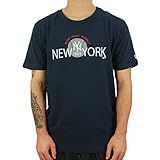 Camiseta New Era Regular MLB New York Yankees Core Manga Curta