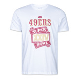 Camiseta New Era Regular San Francisco 49ers Core Nfl I24010