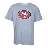 Camiseta New Era San Francisco 49ers Nfl Mescla Claro