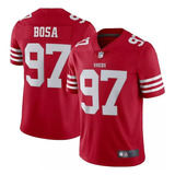 Camiseta Nick Bosa Número 97 Do San Francisco 49ers