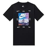 Camiseta Nike Air Tee Photo Infantil Preto