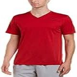 Camiseta Nike Legend 2 0 Gola V Gym Red Black Black Small