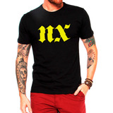 Camiseta Nx Zero Banda De Rock Show Tour 100 Algodão