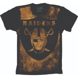 Camiseta Oakland Raiders Feminina E Masculina