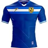Camiseta Oficialmente Licenciada Fan Gear I Nicarágua Da Seleção Nacional De Futebol I Edição Especial Copa Ouro Uniforme I Azul Azul P