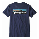 Camiseta Orgânica De Manga Curta Com Logotipo Patagonia P 6
