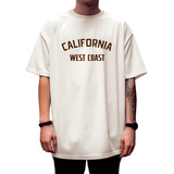 Camiseta Oversized Academia California Camisa Masculina Swag