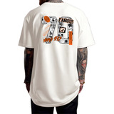 Camiseta Oversized Academia Camisa Masculina Streetwear Swag
