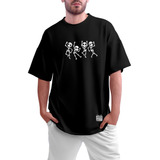 Camiseta Oversized Despojada Nova Tendência De Algodão