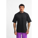 Camiseta Oversized Masculina Malha Manga Curta Street