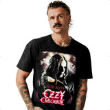Camiseta Ozzy Osbourne Preta Banda De