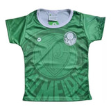 Camiseta Palmeiras Bebê Criança Infantil Camisa Baby Look