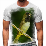 Camiseta Pássaro Ave Papa Capim Tui