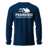 Camiseta Pedreiro Trabalho Uniforme Profissional Autônomo
