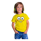 Camiseta Personagens Infantil Minions E Bob