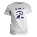 Camiseta Personalizada Avô 02 Dia Dos Pais Avós