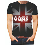 Camiseta Personalizada Banda Rock Moto Oasis