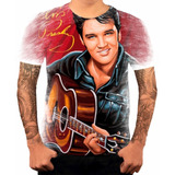 Camiseta Personalizada Elvis Presley Banda Rock