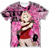 Camiseta Personalizada Infantil Sakura Haruno