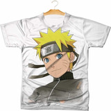 Camiseta Personalizada Naruto Anime Desenho Blusa - 0026