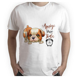 Camiseta Pet Bulldog Inglês Modelo 01