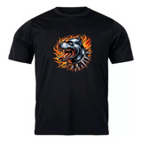 Camiseta Pit Bull Flame Novo 100 Algodão Envios Imediatos