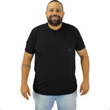 Camiseta Plus Size Dry Fit Camisa Masculina Corrida Academia