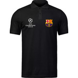 Camiseta Polo Do Barcelona Blusa Camisa De Time Europeu