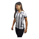 Camiseta Polo Feminina Corinthians Chalk Sccp