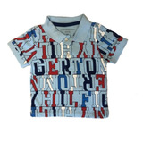 Camiseta Polo Infantil Tommy Hilfiger Azul