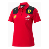 Camiseta Polo Puma Scuderia Ferrari 2023