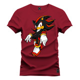 Camiseta Premium 100 Algodão Estampada Shirt Sonic Venon