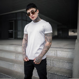 Camiseta Premium Slim Fit Basica Gola O 100 Algodão Fio 30