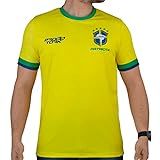 Camiseta Pro Tork Brasil Seleção Copa 2022 Tam XG Amarela