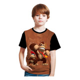 Camiseta Promoção Donkey Kong Adulto E