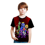 Camiseta Promoção Rainbow Friends Infantil