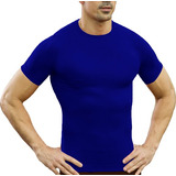 Camiseta Proteção Uv Manga Curta Segunda Pele Resfriam Extre