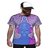 Camiseta Psicodélico Buda DJ Efeito Alucinógeno