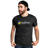 Camiseta Python Code Programador Software Camisa Nerd